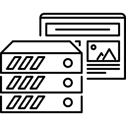 Host, Website, Se svg vector icon