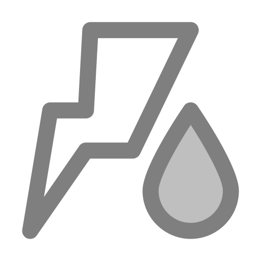 Hydropower svg vector icon