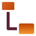connector, draw icon