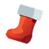 christmas,stocking icon