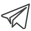 send, social media svg vector icon