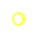 gibbous, moon svg vector icon