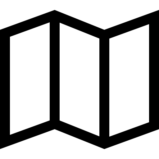 Map svg vector icon