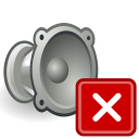 audio, muted, volume svg vector icon