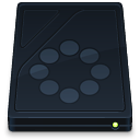 onyx,media,drive,folder icon