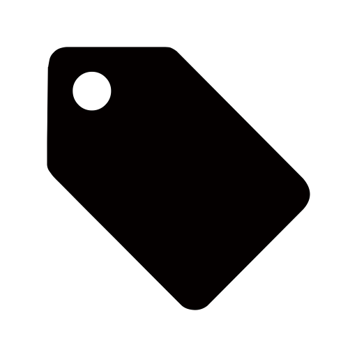 Universal Label svg vector icon