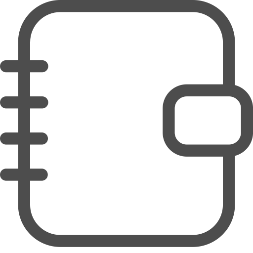 Notebook svg vector icon