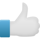 thumb, up icon