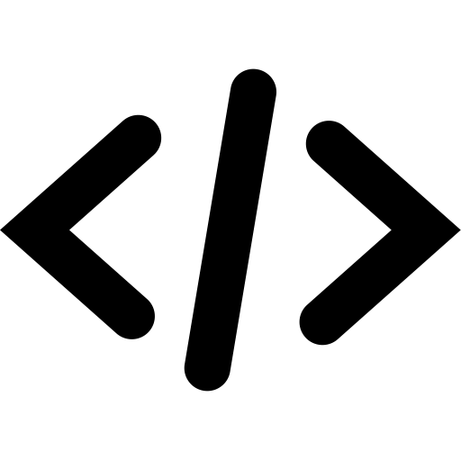 Code svg vector icon