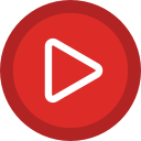 player, video svg vector icon