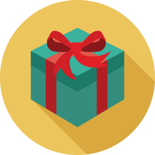 Gift svg vector icon