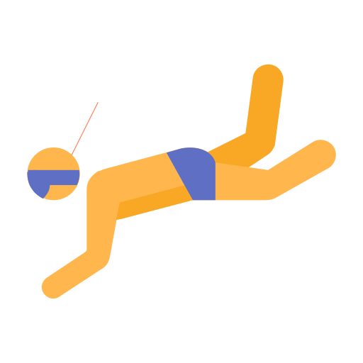 Snorkeling svg vector icon