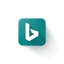 bing, logo, microsoft svg vector icon