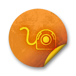 orange,grunge,sticker,badge icon