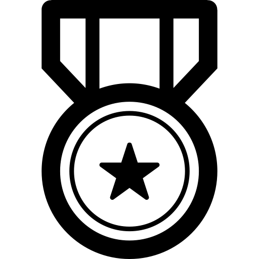 Medal svg vector icon