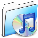 itunes,folder,smooth icon