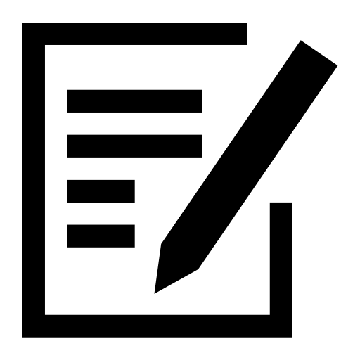 Editor svg vector icon