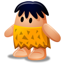 caveman,cartoon icon