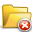 folder,open,delete,del,remove icon