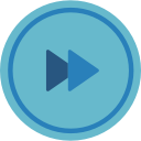 audio, fast, forward, media, media player, music, video player svg vector icon
