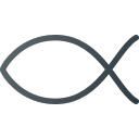 christian, fish, fisherman, jesus svg vector icon