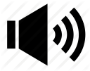 audio, music, sound, speaker, volume icon