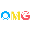 expression, layer, oh my god, omg, photo, sticker, word svg vector icon