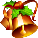 xmas,bell icon