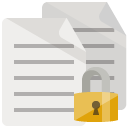 document,lock icon