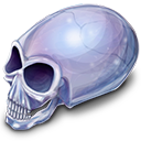 crystal,skull icon
