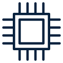 computer, electronic, microprocessor, technology, web svg vector icon