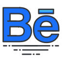 behance, internet, media, network, online, social svg vector icon