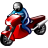 motorcyclist icon