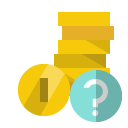 coin,help icon