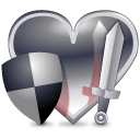 brave,heart,valentine,love icon