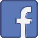 facebook, metro, outline svg vector icon