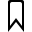 bookmarkunused icon