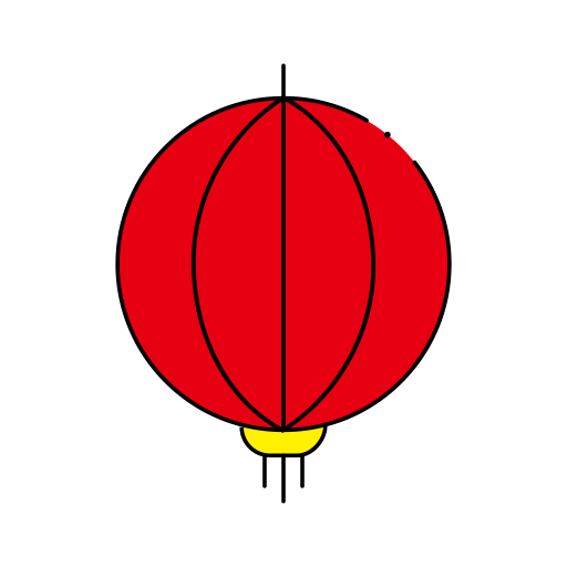 Lantern svg vector icon