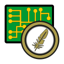 coin, cryptocurrency, currency, digital, exchange, feathercoin, wallet svg vector icon