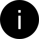 info,filled icon