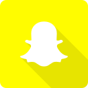 chat, media, shadow, snap, snapchat, social, yellow svg vector icon