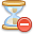 hourglass,delete,del,remove,wait icon