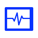 analytics, cardio, health, monitor, monitoring, pulse, system svg vector icon