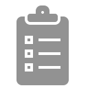 clipboard, list svg vector icon