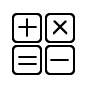 calculate, calculater, calculation, math icon