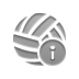 ball,volleyball,info icon