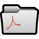 acrobat, adobe, folder, folders, pdf, reader icon