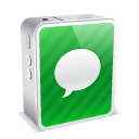 iphone,mini,white icon