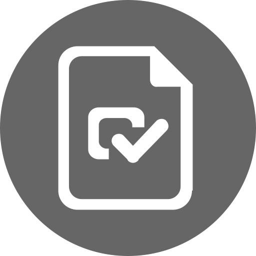 Questionnaire svg vector icon
