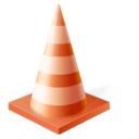 cone, traffic, vlc icon